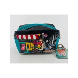 Nikky Nicole Lee Cosmetic Bag A Day in Paris NWT